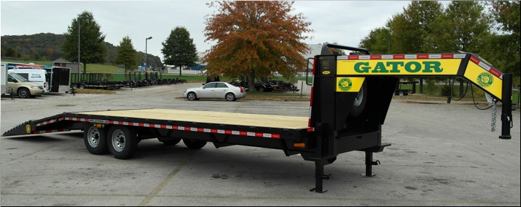 Gooseneck flat bed trailer for sale14k  Clark County, Kentucky